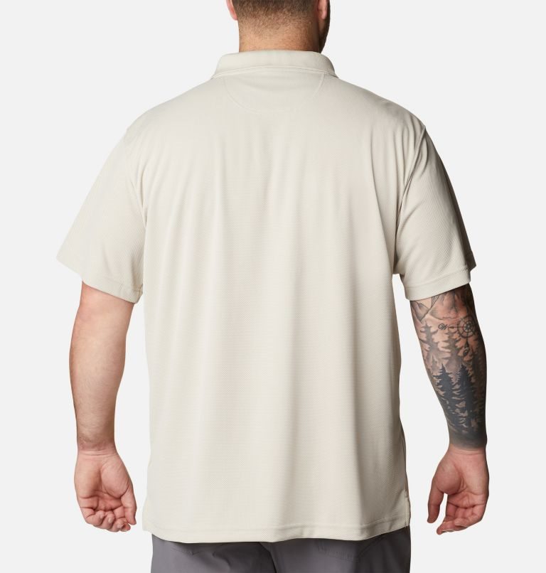Men's Columbia Utilizer Polo Shirts Khaki | Plus Size CA-V6C83